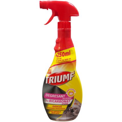 TRIUMF DETERGENT cu bicarbonat, 500ml + 250ml spuma